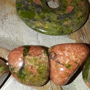 Unakite Jasper Jewelry Set
